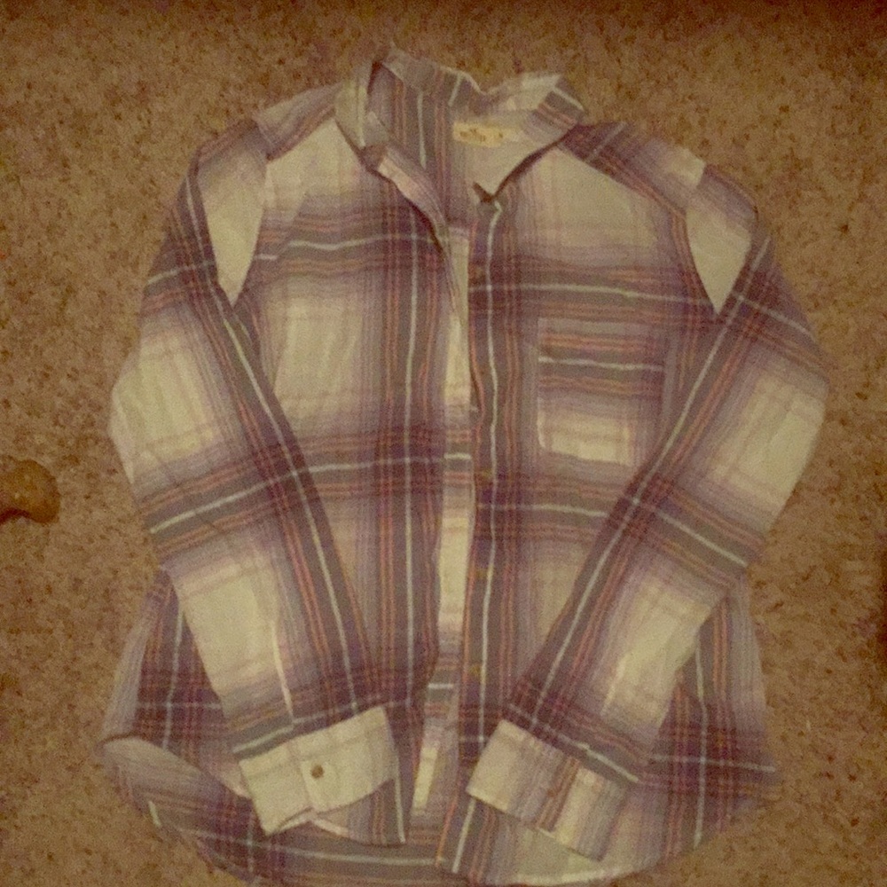 Plaid Button up